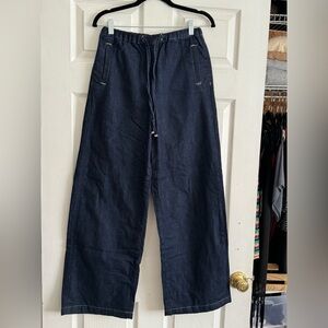 Zara Denim Sweatpants